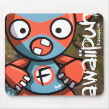 Freak Mascot Mouse Pads