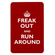 Freak Out & Run Around Flexible Magnets