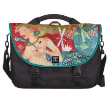 freche Nixe Laptop-Tasche Laptop Taschen