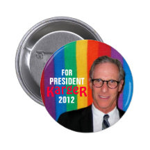Fred Karger for President 2012 button