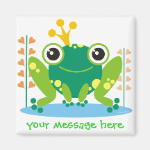 Fred the Froggy Customisable Fridge Magnets