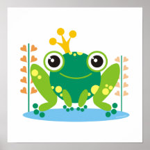 fred the froggy poster
