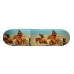 Frederic Remington's The Buffalo Runners (1909) Custom Skate Board