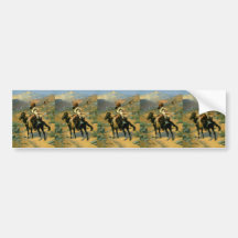 Frederic Remington's The Indian Trapper (1889) Bumper Stickers