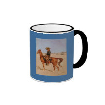 Frederic Remington's The Puncher (1895) Coffee Mugs