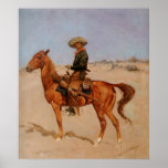 Frederic Remington's The Puncher (1895) Print