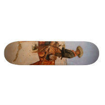 Frederic Remington's The Puncher (1895) Skate Boards