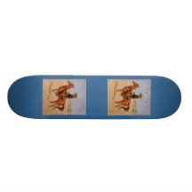 Frederic Remington's The Puncher (1895) Skate Board