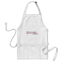Frederick Douglas Quote Apron