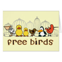Free Birds Cards