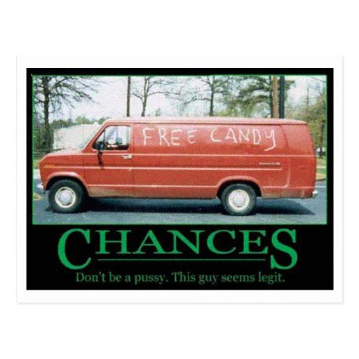 free candy Postcard
