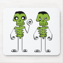 Free Characters by Jaidee Family Mouse Pad