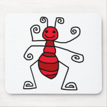 Free Characters by Jaidee Family Mousepad