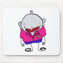 Free Characters by Jaidee Family Mousepad