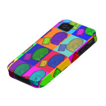 Free Hugs Hedgehog Colorful Pop Art Popart Case-Mate iPhone 4 Case