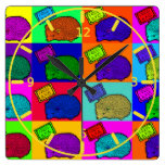 Free Hugs Hedgehog Colourful Pop Art Popart