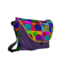 Free Hugs Hedgehog Colourful Pop Art Popart Commuter Bags