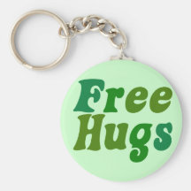 Free Hugs Key Chain