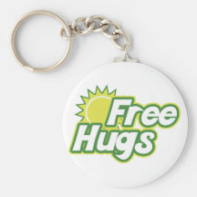 Free Hugs Novelty Key Chains