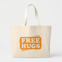 Free Hugs - Orange Bags