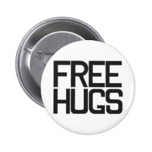 Free Hugs Pinback Button