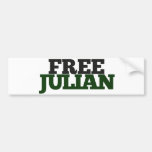 Free Julian  Bumper Sticker