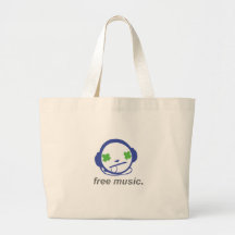 free music, free jammie tote bags