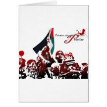 FREE PALESTINE GREETING CARD