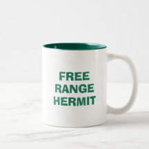 Free Range Hermit Coffee Mugs