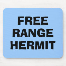 Free Range Hermit Mouse Pads