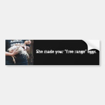 Free Range Myth Bumper Stickers