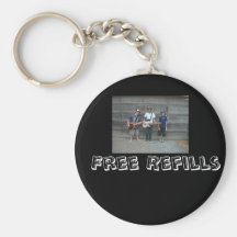 Free Refills Key Chain
