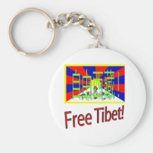Free Tibet! Keychains