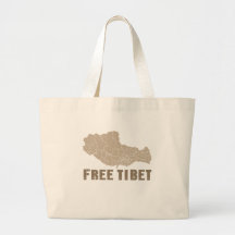 FREE TIBET / TIBETAN FREEDOM CANVAS BAGS