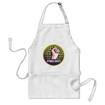 Free WiFi Apron