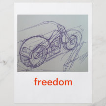 Freedom Bike Flyer Design