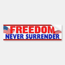 FREEDOM BUMPER STICKER