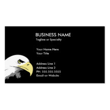 freedom eagle business card template