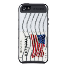 Freedom Forever USA Flag Phone Case Case For iPhone 5