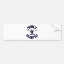 Freedom Is Life Behind Bars Bumper Stickers