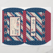 Freedom Stripe Puff Box Flyer Design