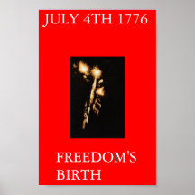 FREEDOMS BIRTHDAY POSTER