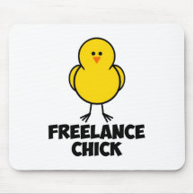 Freelance Chick Mousepads