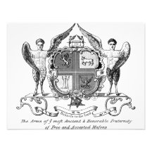 Freemason Personalised Invitation
