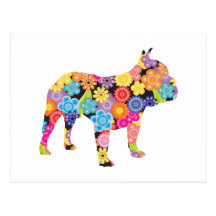 French Bulldog Post Card