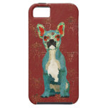 French Bulldog Ruby Ornate iPhone Case Case For The iPhone 5