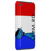 French Cat Says M.RD. iPod Case-Mate Case