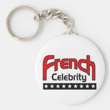 French Celebrity Keychain
