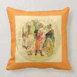 French Couple Wedding Carriage Pillows