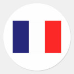French Flag Design - OUI ! Sticker
